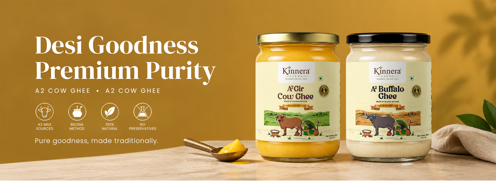 Home kinnerafarms ghee